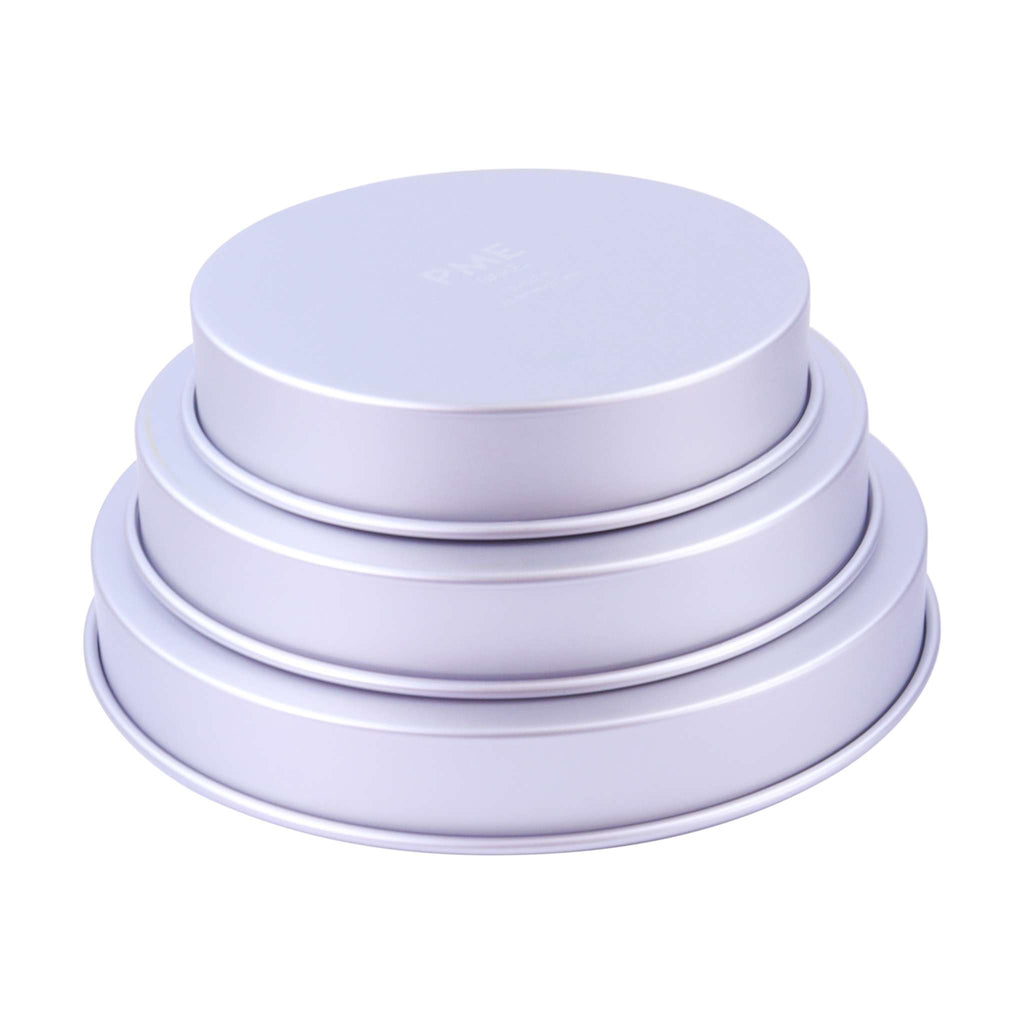 Ronde Taartvormen 12, 13, 14 inch x 2 inch diep, Set van 3