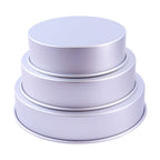 Runde Kuchenformen 12, 13, 14-Zoll x 3-Zoll Tief, Set von 3