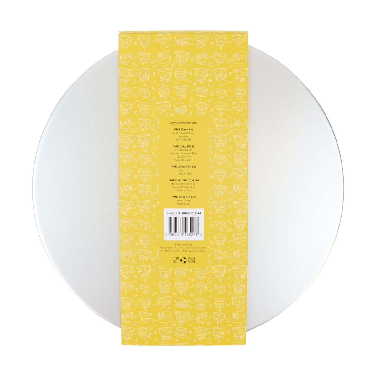 Round Aluminium Cake Tins Set Of 3 (10, 12, 14" x 4")
