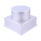 Moules à gâteaux de démarrage - Rond 6 x 4 pouces, Carré 8 x 4 pouces, ensemble de 2