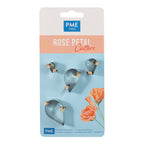 Emporte-pièces en acier inoxydable - Ensemble de 4 Pétales de Rose