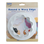 Emporte-pièces classiques - Coupe Ronde & Bord Ondulé XXXL (100mm / 3,9 po)