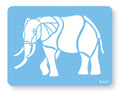 Pochoir - Éléphant (85 x 126mm / 3.34 x 5")
