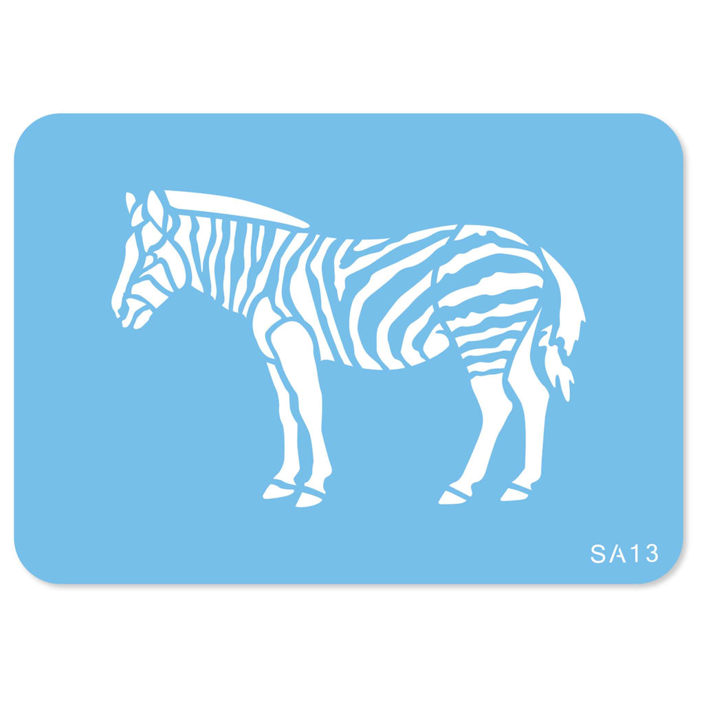 JEM Sjabloon - Zebra (64 x 96mm / 2.5 x 3.8")