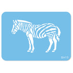JEM Sjabloon - Zebra (64 x 96mm / 2.5 x 3.8")