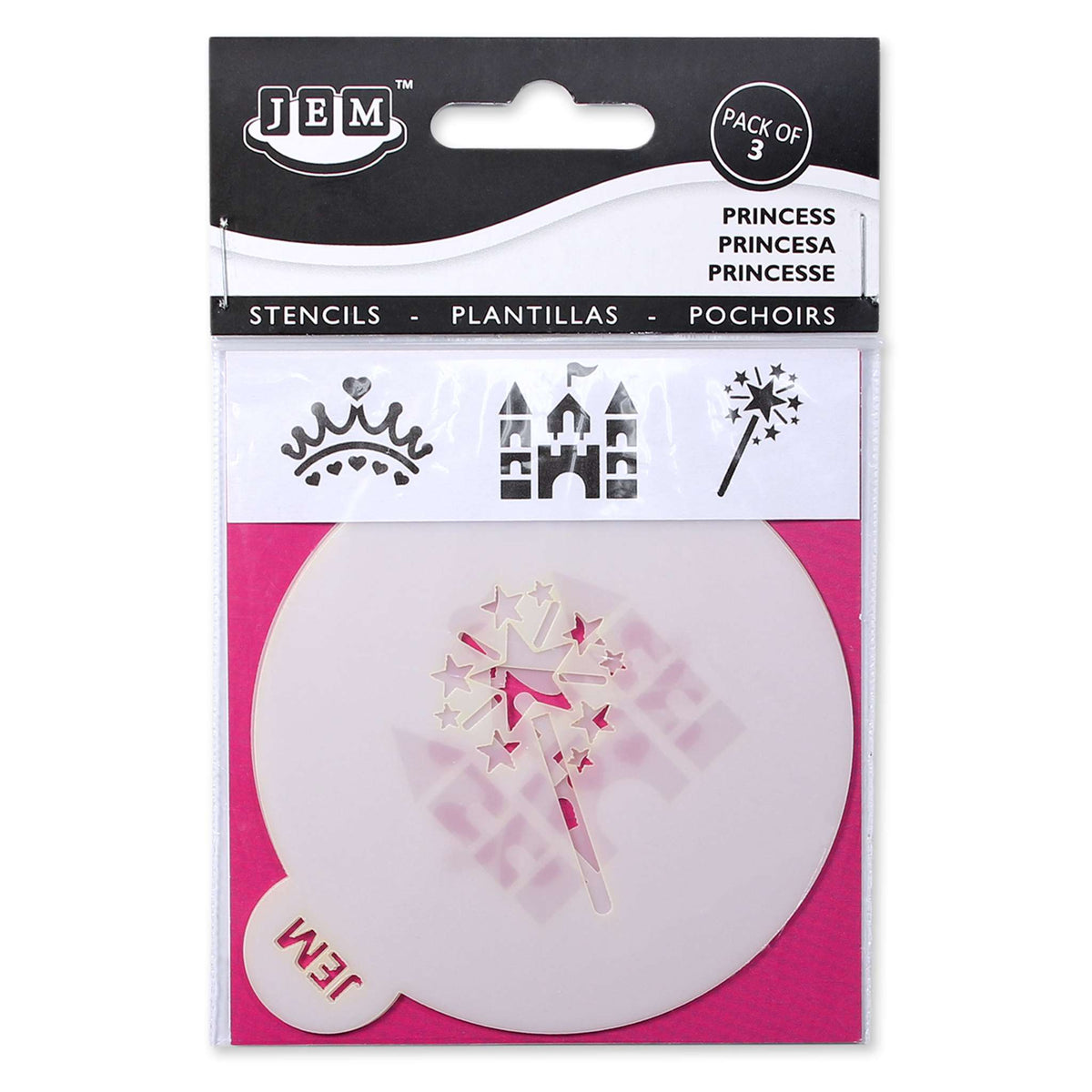 Princess Stencils (Pk/3)