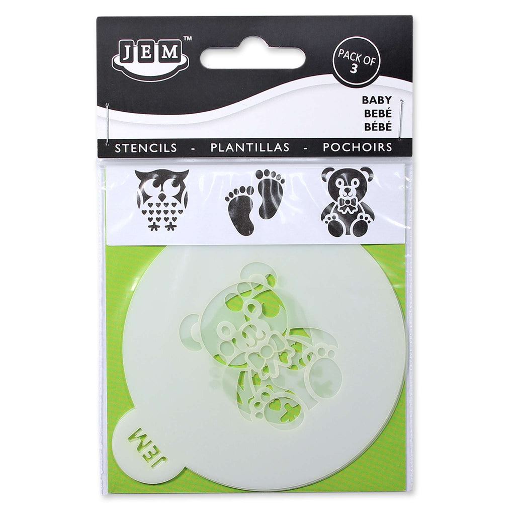 Pochoir JEM - Set de 3 bébés (90mm / 3.5")