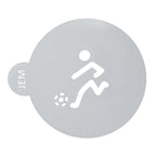 Footballers Stencils (Pk/3)