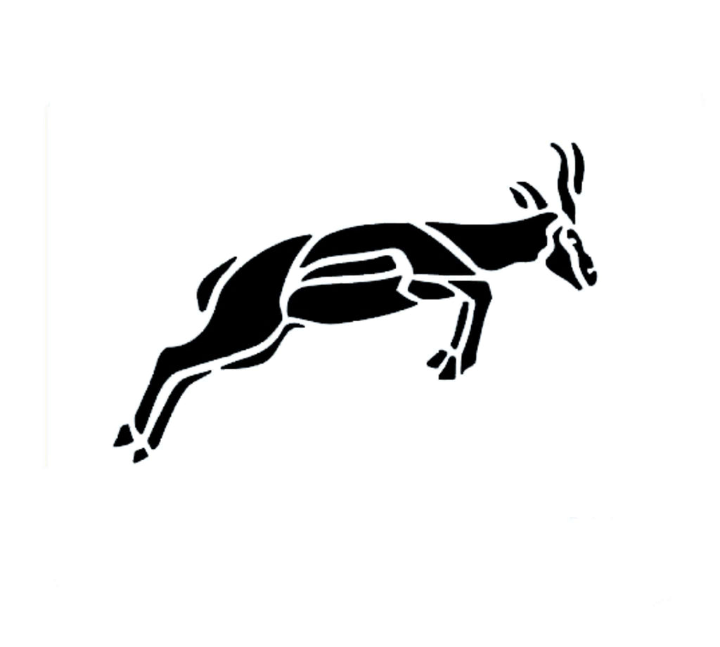 JEM Schablone - Springbock (46 x 98mm / 2 x 4 Zoll)