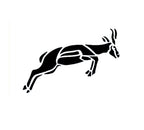 JEM Schablone - Springbock (46 x 98mm / 2 x 4 Zoll)
