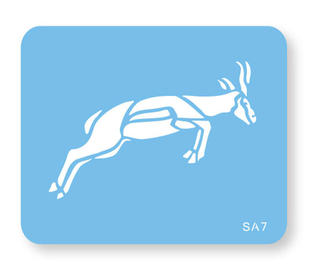 JEM Schablone - Springbock (46 x 98mm / 2 x 4 Zoll)