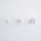 Star Fondant Plunger Cutters Set Of 3