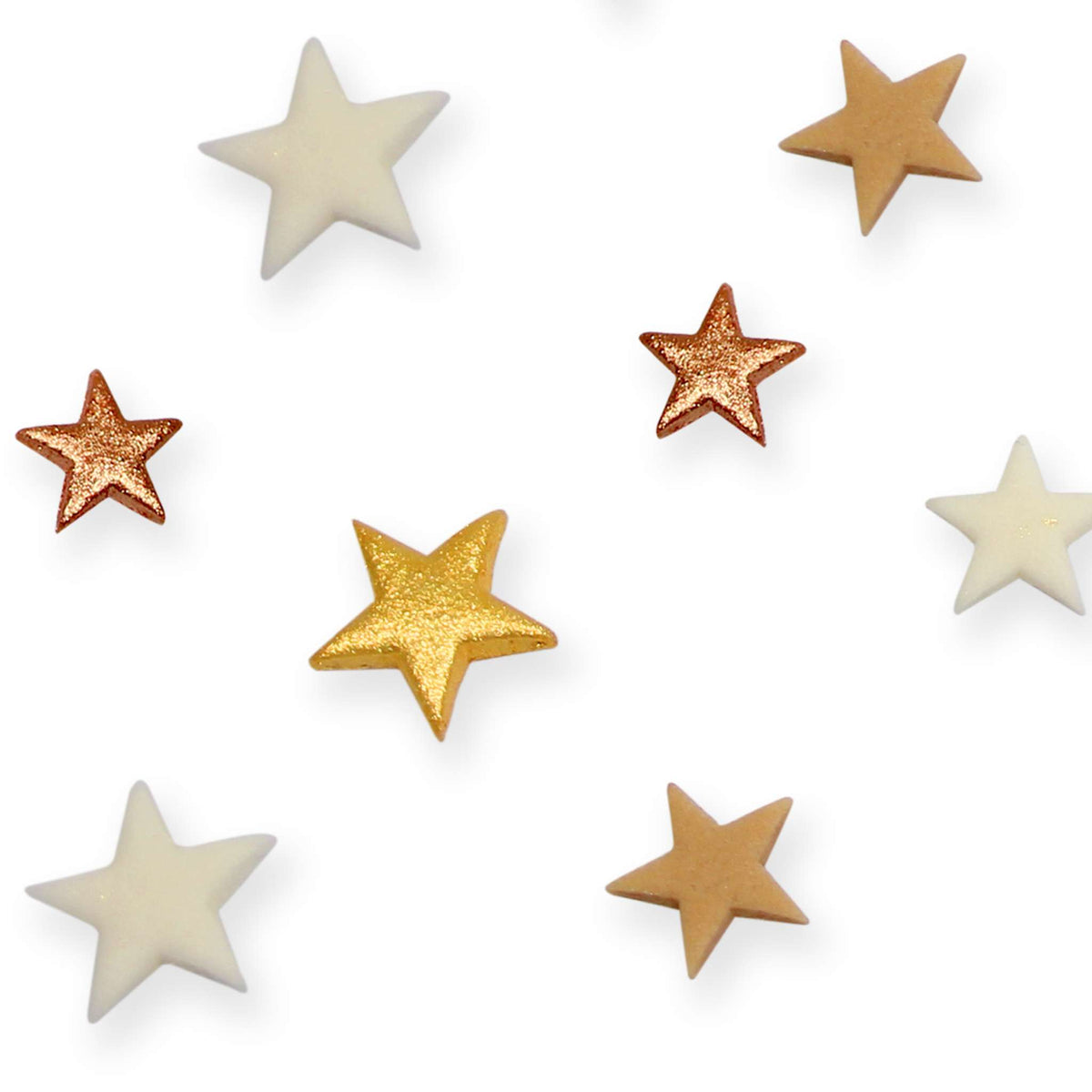 Star Fondant Plunger Cutters Set Of 3