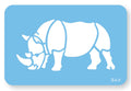 Pochoir JEM - Rhino (62 x 118mm / 2.44 x 4.65")