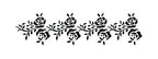 Pochoir JEM - Bordure de rose (162 x 42mm / 4.5 x 1.6")