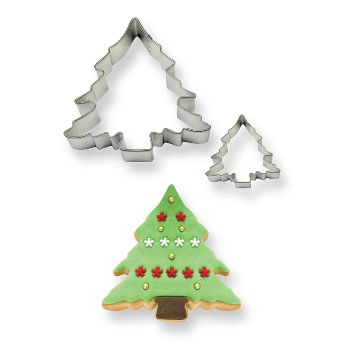 Emporte-pièces Cookie & Cake - Ensemble de 2 Sapins de Noël