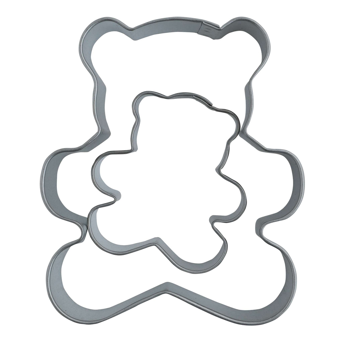 Teddy Cookie Cutters Set Of 2