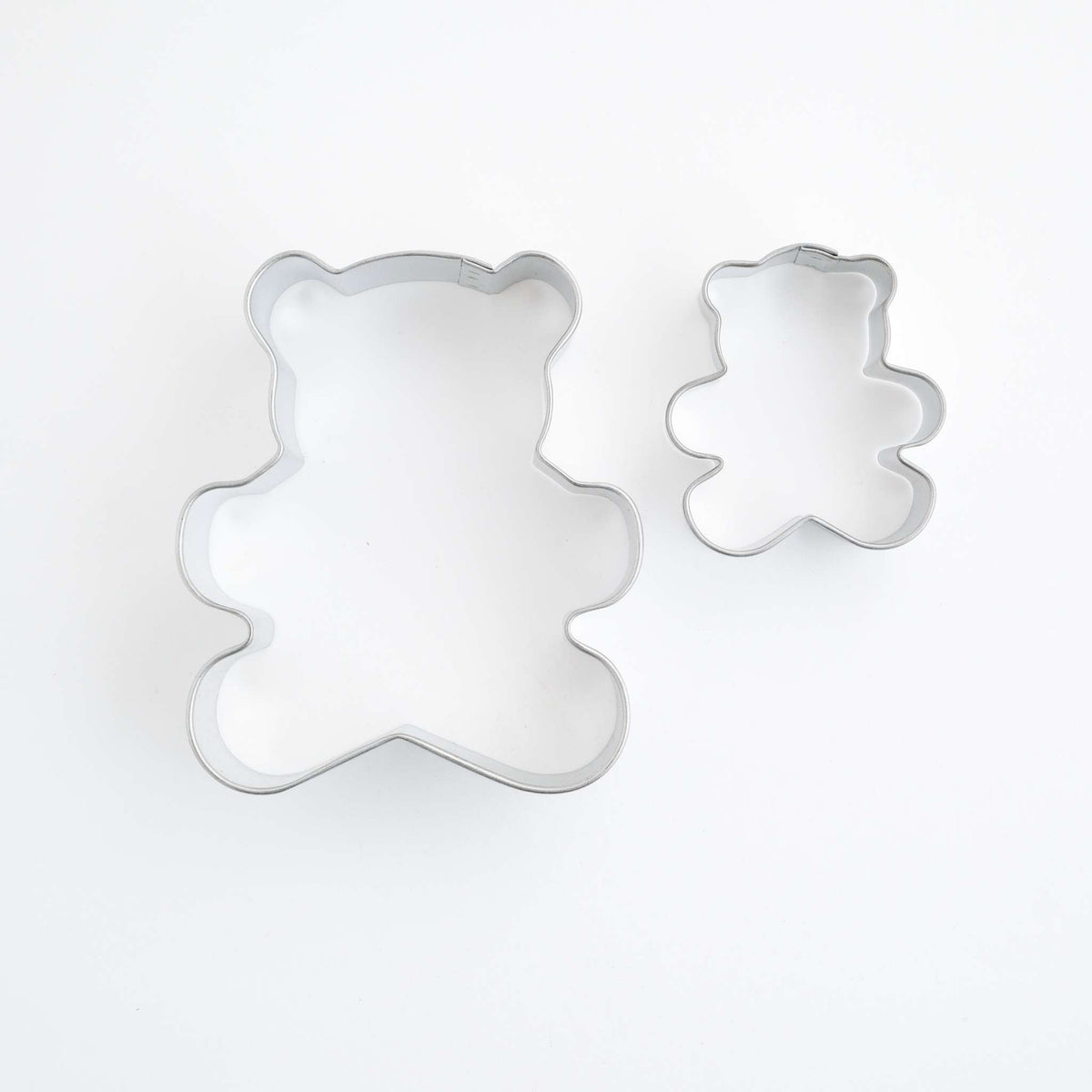 Teddy Cookie Cutters Set Of 2