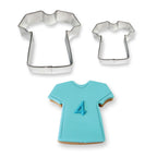 Cortadores para Pasteles y Galletas en forma de Camiseta PME, Tamaños Grande y Pequeño, Juego de 2