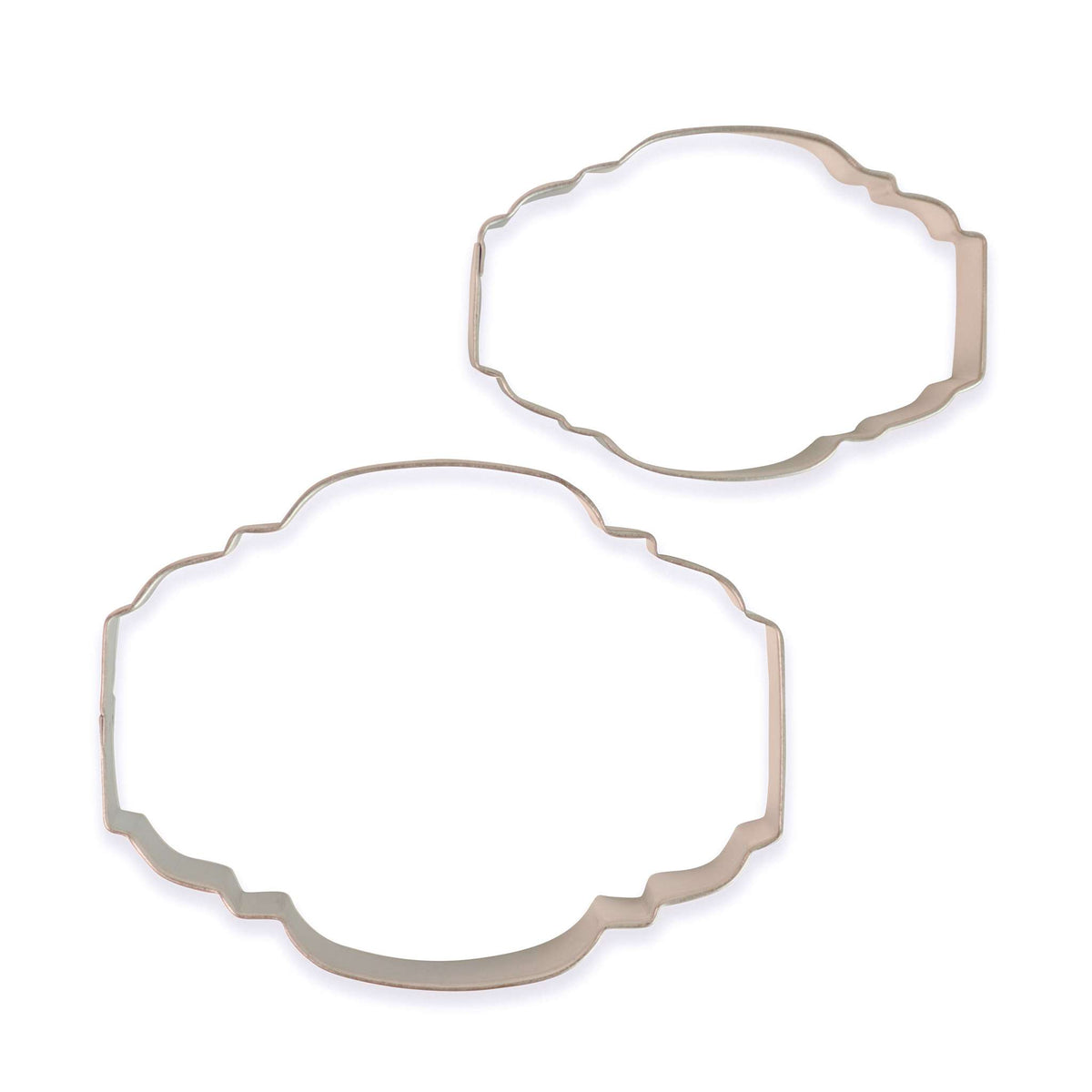 Découpoir de plaque pour biscuits & gâteaux - Style 2 Ensemble de 2
