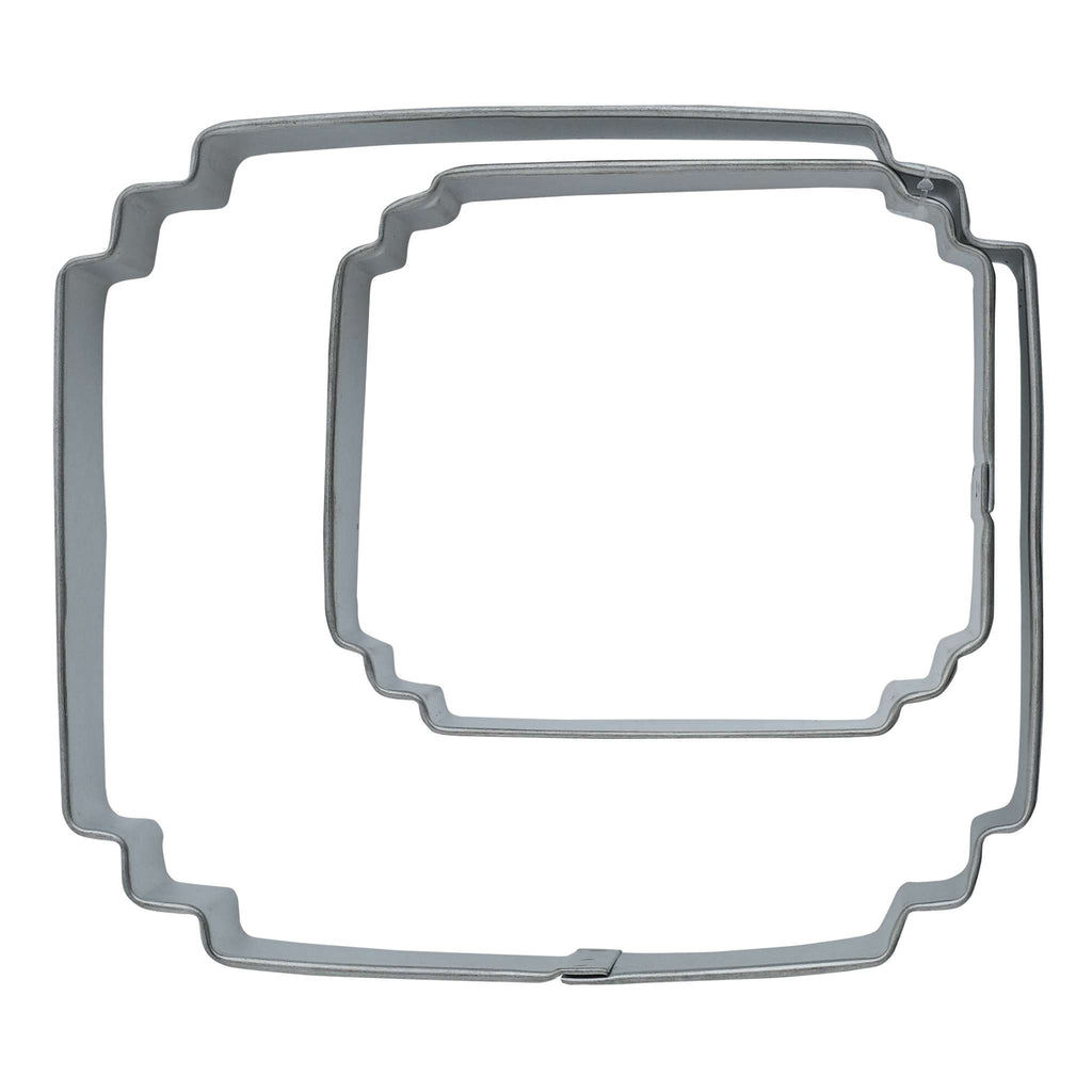 Juego de 2 Cortadores para Placas de Galletas y Tartas Estilo 5