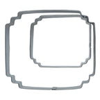 Juego de 2 Cortadores para Placas de Galletas y Tartas Estilo 5
