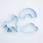 Einhorn Plätzchenausstecher-Set mit 3 Stück