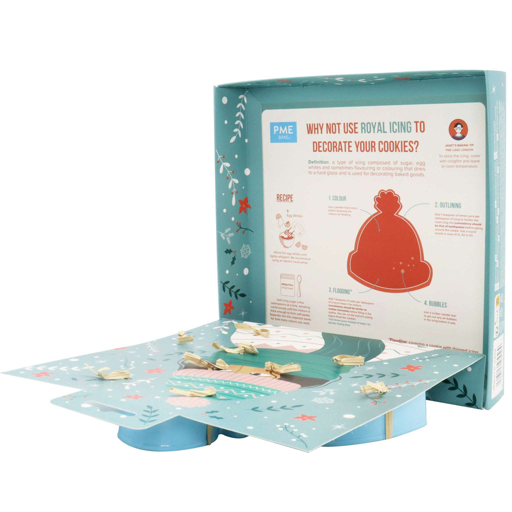 Winterwärmer Plätzchenausstecher-Set mit 3 Stück