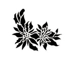 JEM Pochoir - Poinsettia (104 x 93mm / 4 x 3.6")