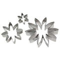 Edelstahl-Ausstecher - Gänseblümchen, 3-teiliges Set