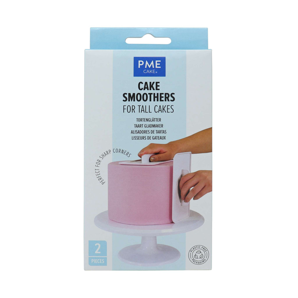 Tall Cake Smoothers - Juego de 2
