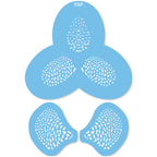JEM Schablone - Orchideenpunkte, 3-teiliges Set