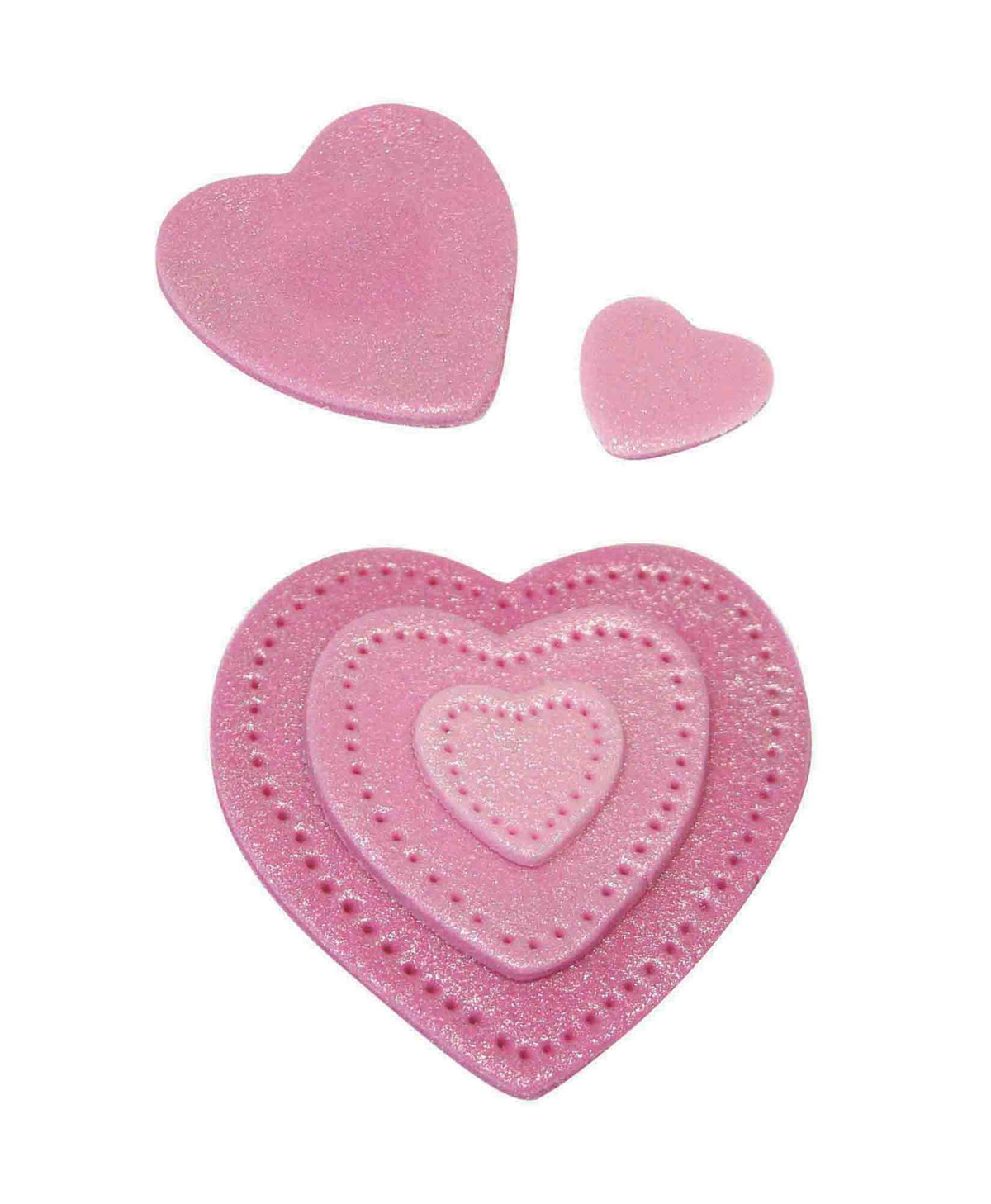 Roestvrij Stalen Uitstekers - Hart Set/3