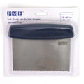 Seitenschaber - Soft-Touch-Griff, gezahnte Kante (15cm / 6 Zoll)