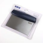 Seitenschaber - Soft-Touch-Griff, gezahnte Kante (15cm / 6 Zoll)