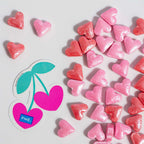 Pink Hearts Sprinkle Charms (0.9oz / 25g)