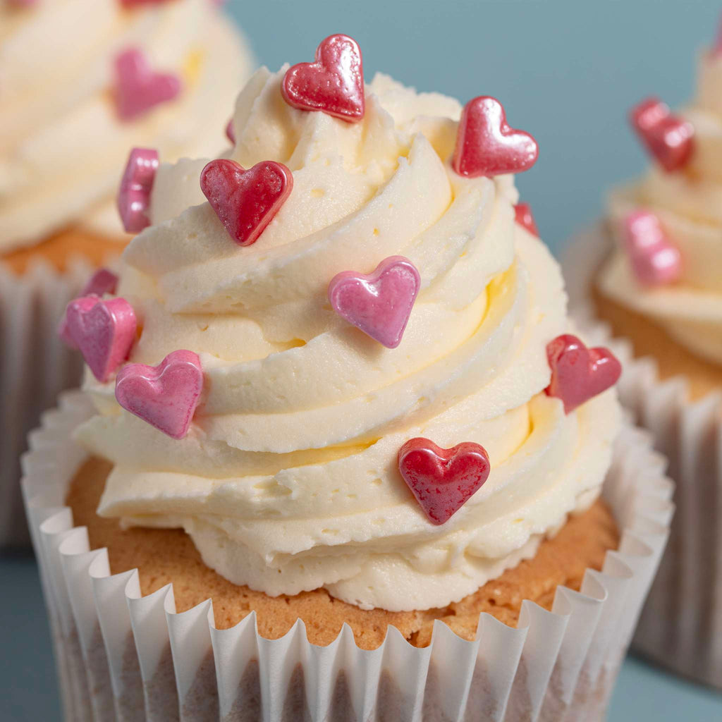 Pink Hearts Sprinkle Charms (0.9oz / 25g)
