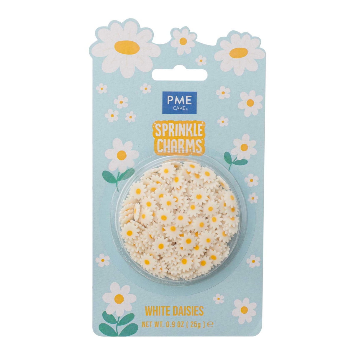 White Daisies Sprinkle Charms (0.9oz / 25g)
