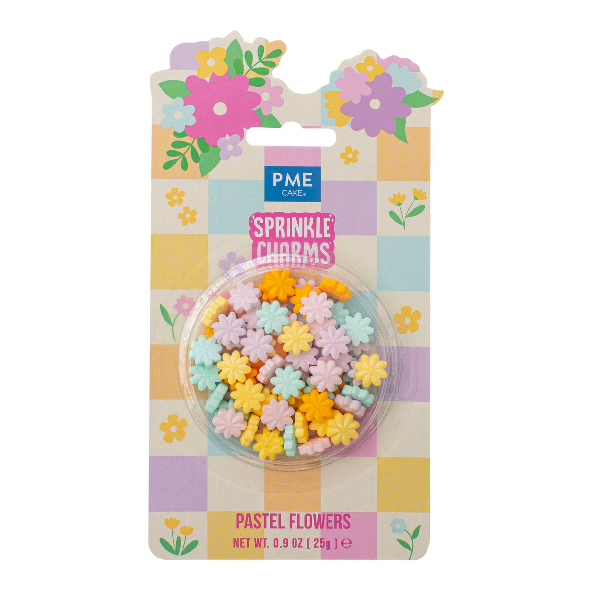 Pastel Flowers Sprinkle Charms (0.9oz / 25g)