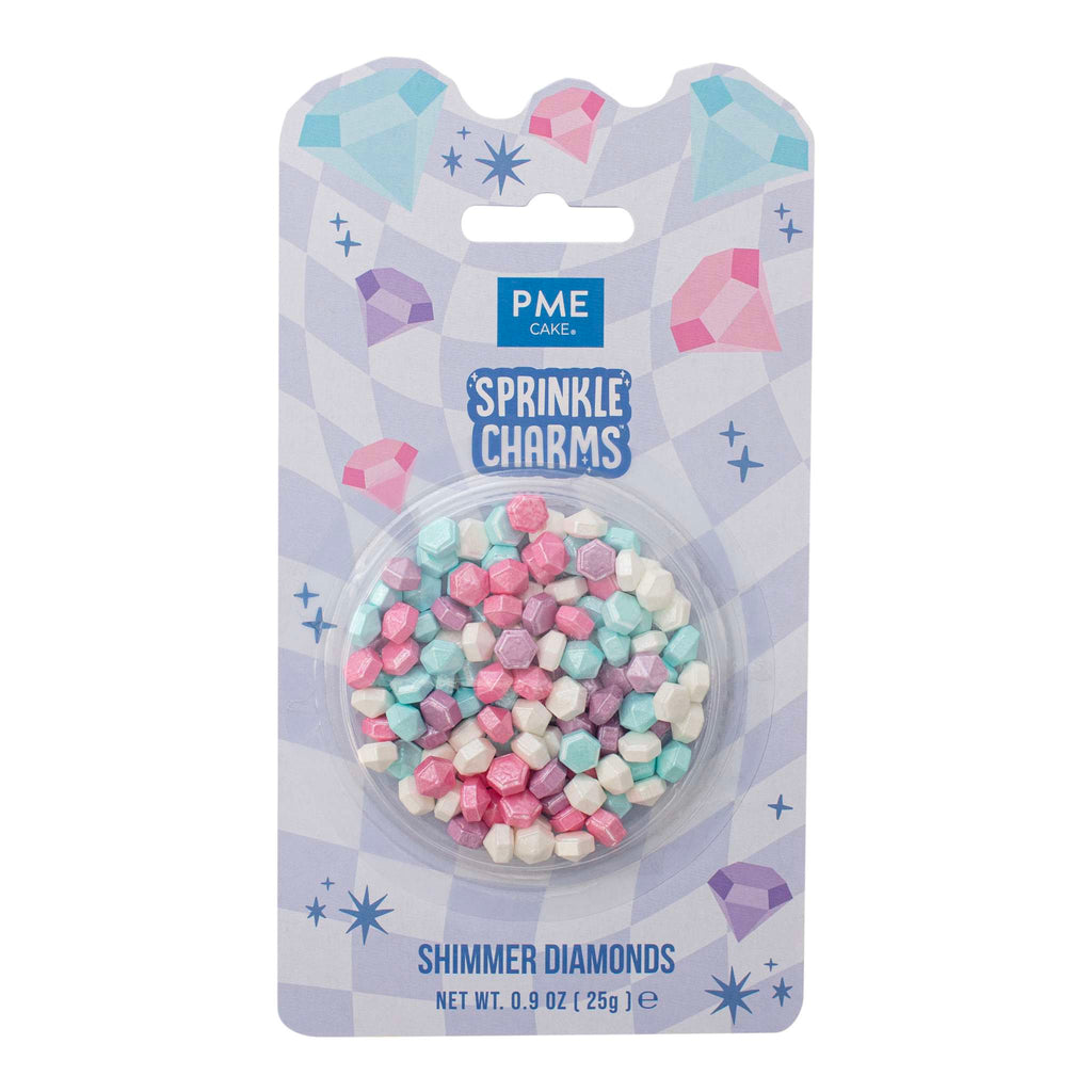 Schimmer-Diamanten Streusel (25g / 0,9oz)