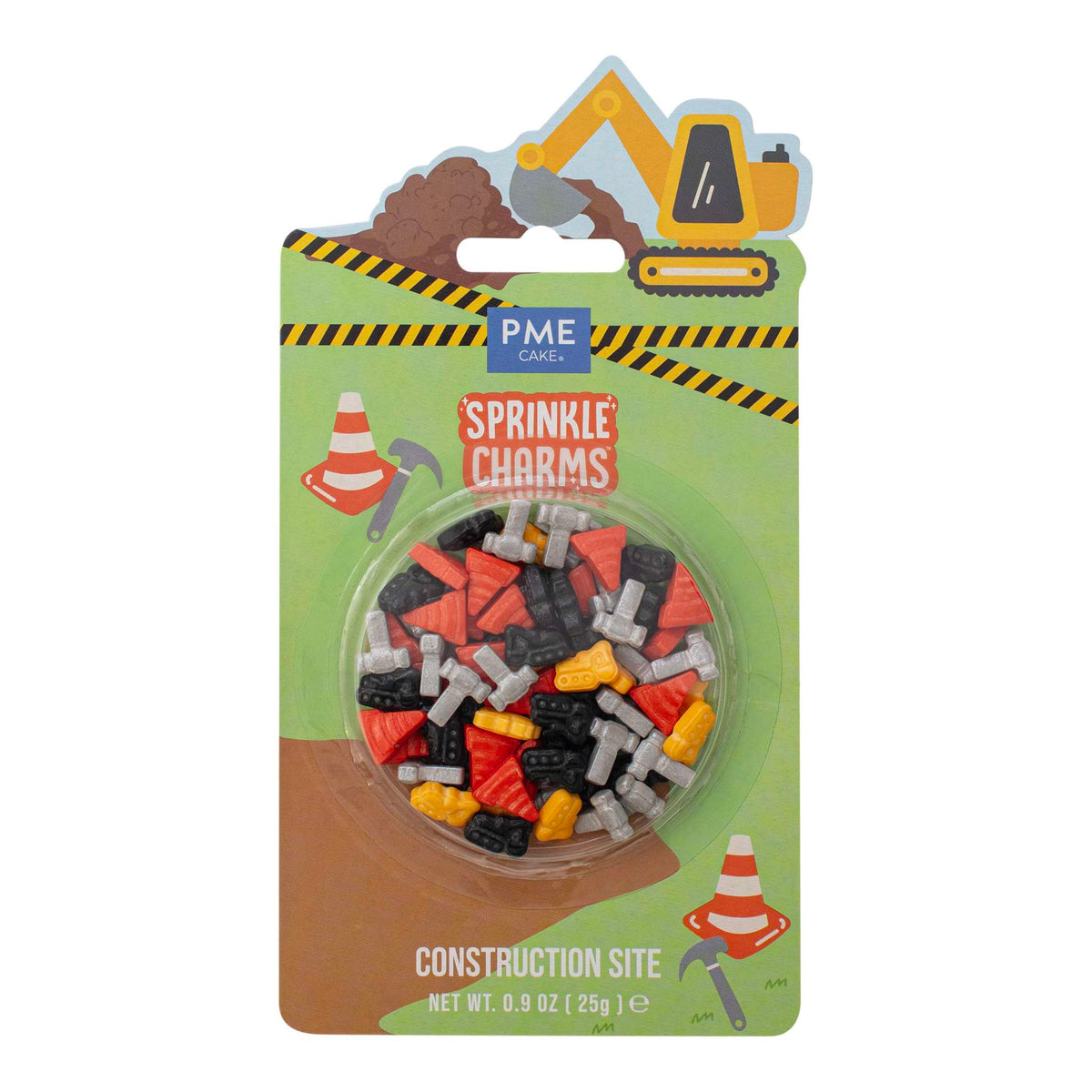 Construction Site Sprinkle Charms (0.9oz / 25g)