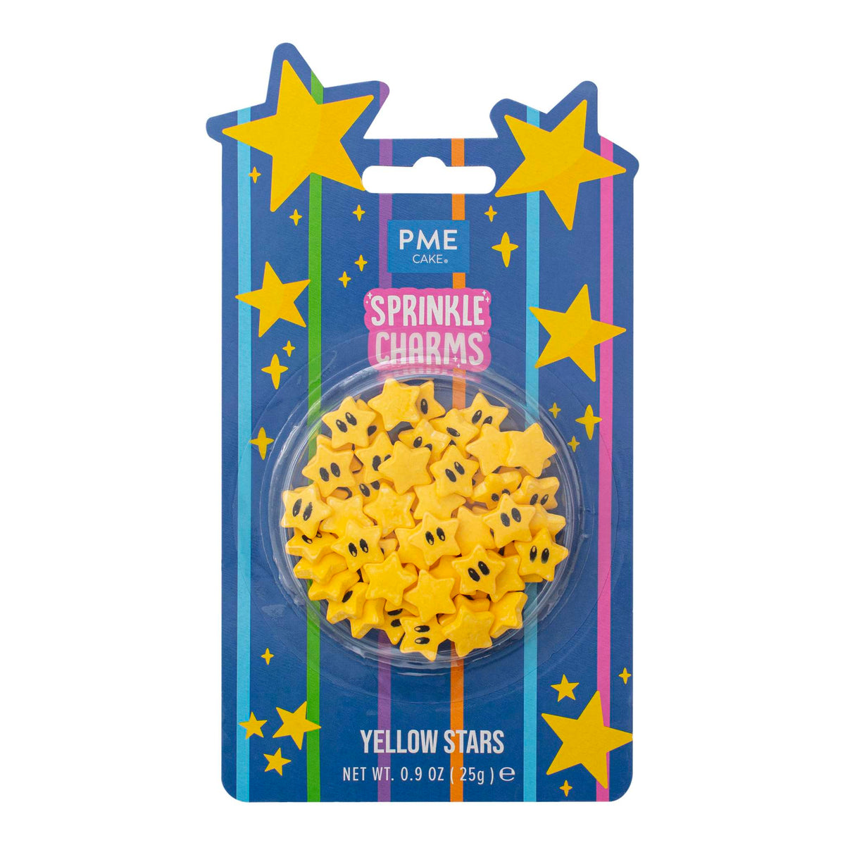 Yellow Stars Sprinkle Charms (0.9oz / 25g)