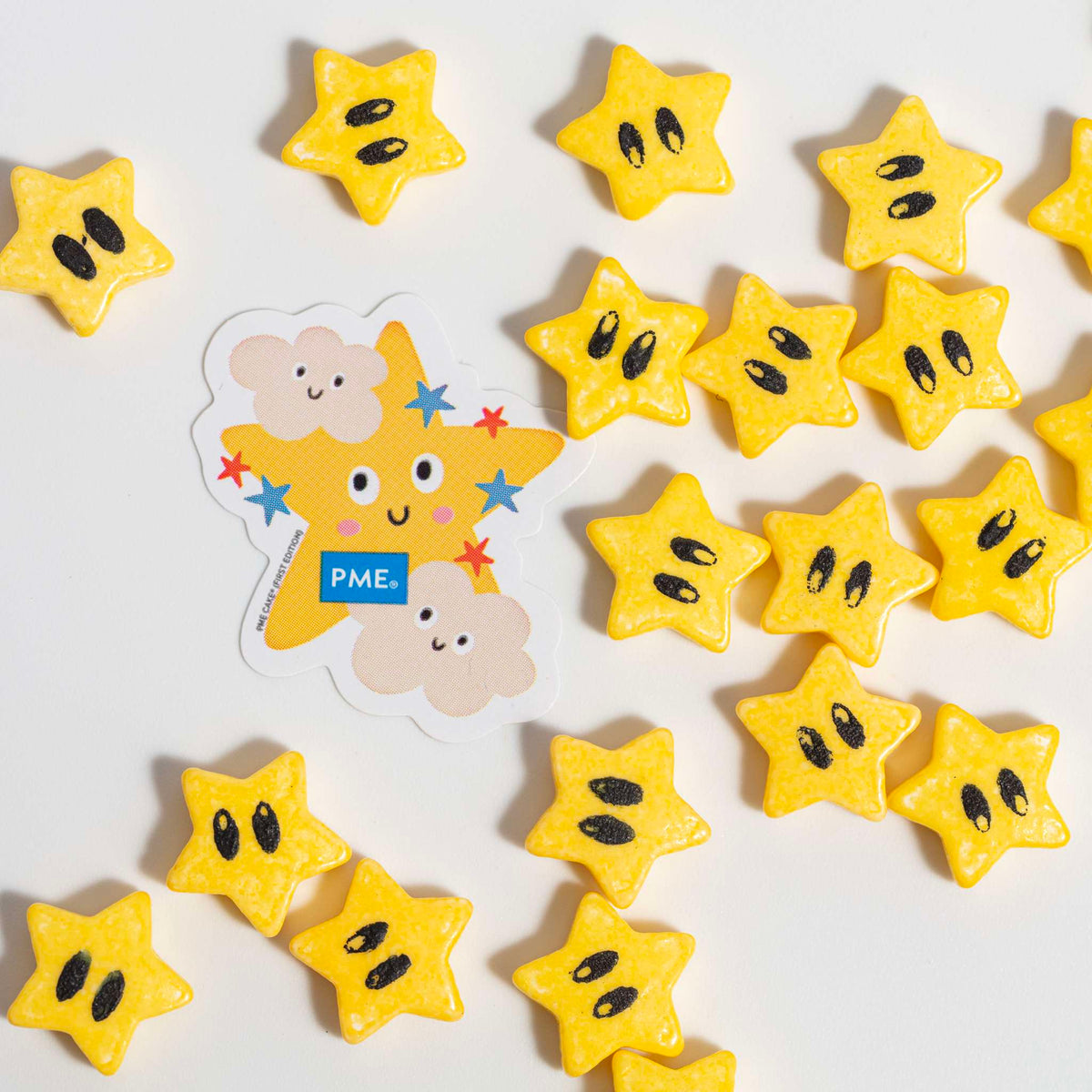 Yellow Stars Sprinkle Charms (0.9oz / 25g)