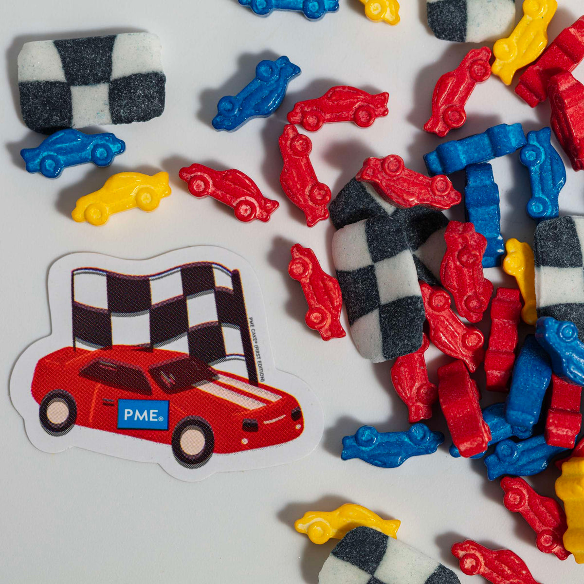 Racing Cars Sprinkle Charms (0.9oz / 25g)
