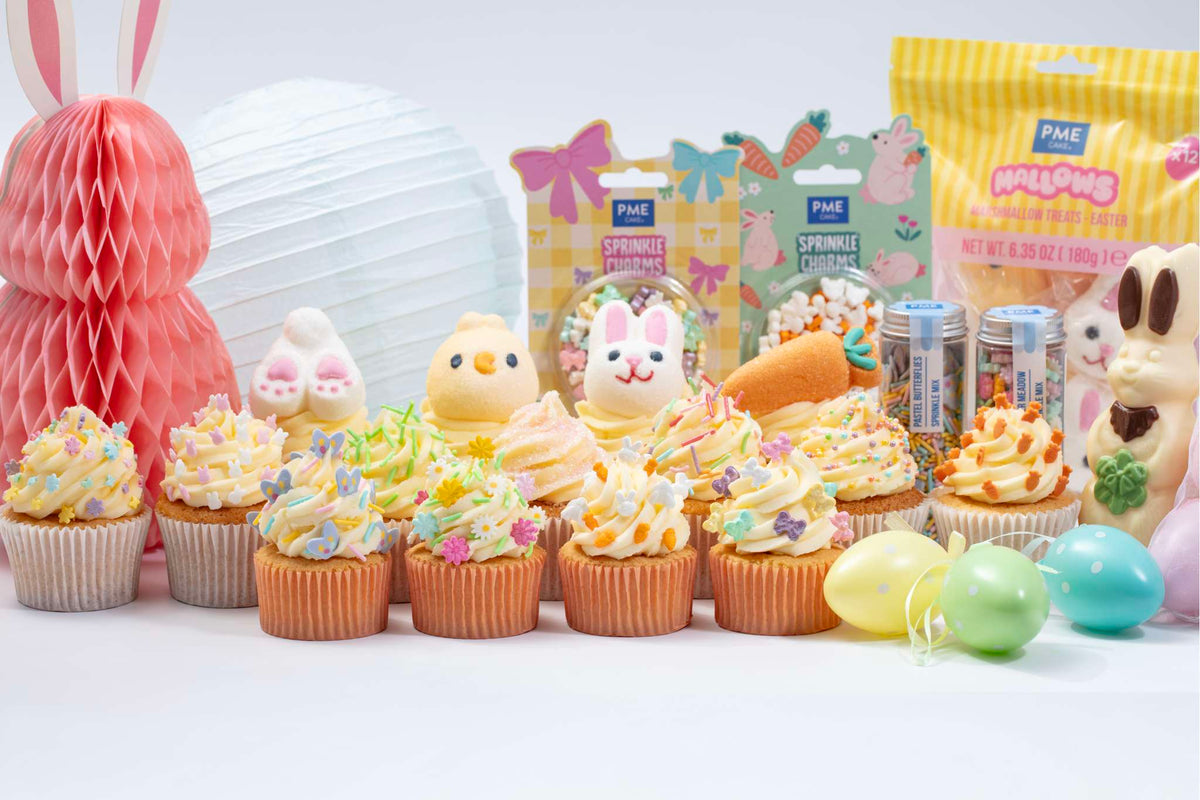 Bunnies & Carrots Sprinkle Charms (0.9oz / 25g)
