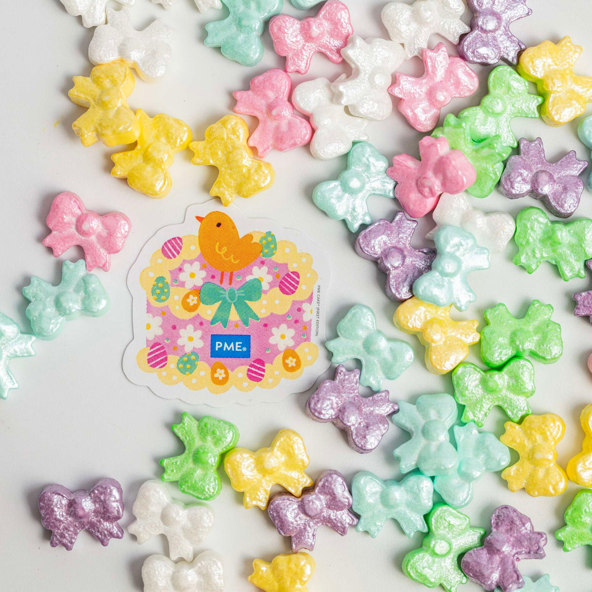 Pastel Bows Sprinkle Charms (0.9oz / 25g)