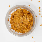 Gold Stars Glitter Shapes (0.03oz / 1g)