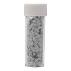 Formas de Glitter Comestible Estrellas Plata (1g / 0.03oz)