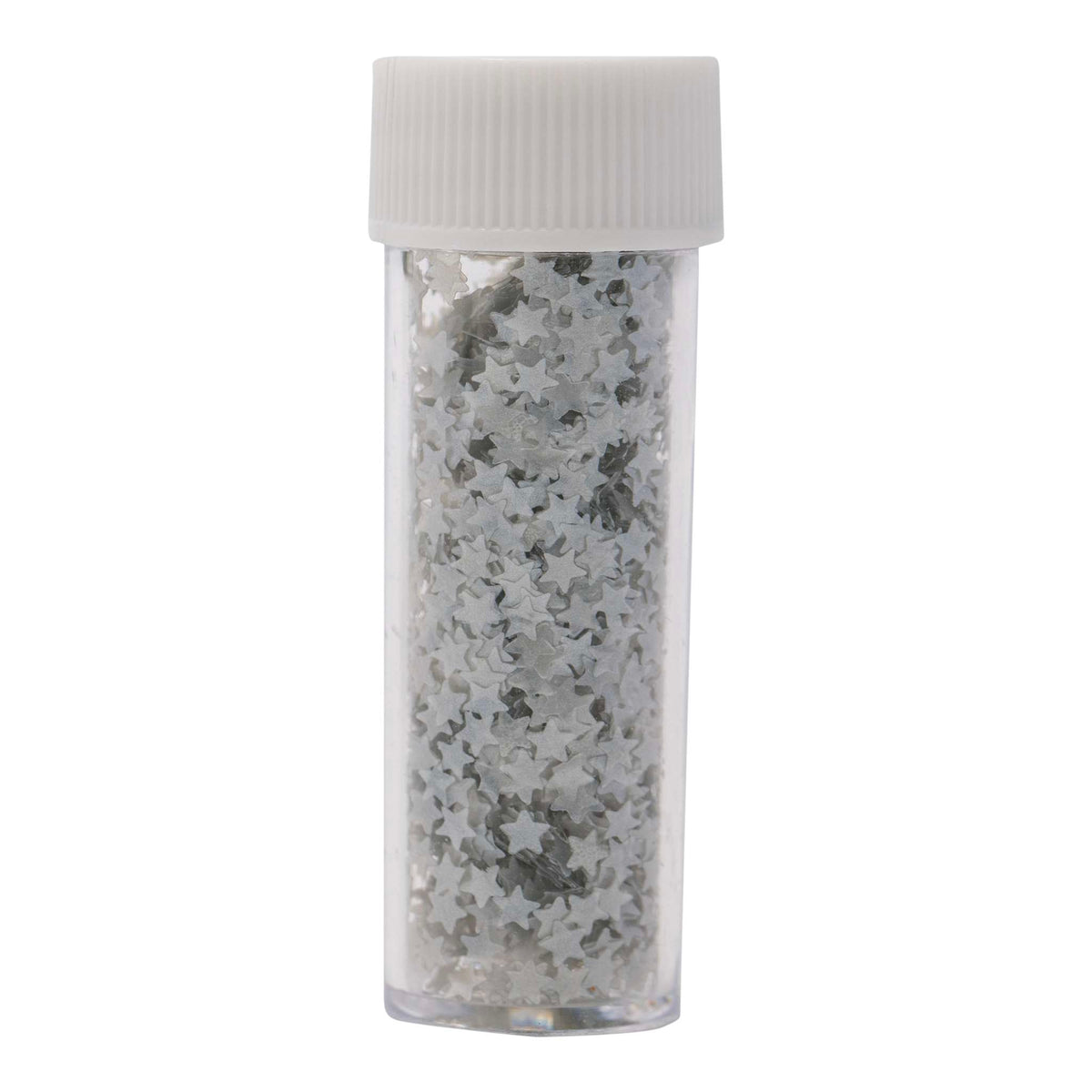 Silver Stars Glitter Shapes (0.03oz / 1g)