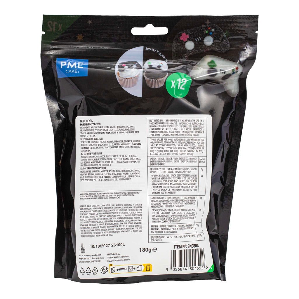 Mallows - Marshmallow Treats - Gamecontroller, 12er-Pack